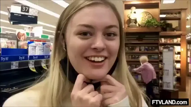 Shy but excited about public flashing
