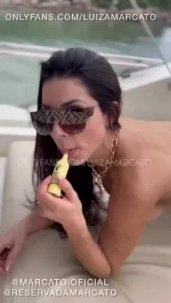 Lesbian in boat