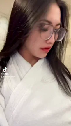 Asian Hotwife Hides Massive Tits Under Sexy Dressing Gown Tease