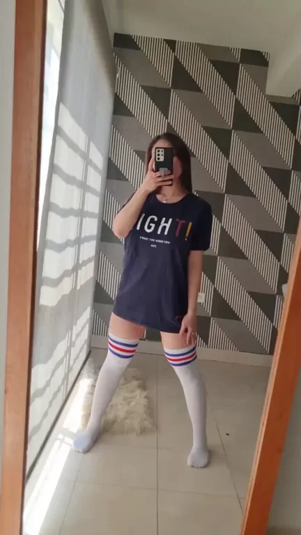 Morning Work Tease: Flashing My Huge Surprise Cock
