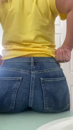 Hot Wife Strips Jeans Off Her Juicy Ass, Begging for More Cock After Weekend Pounding