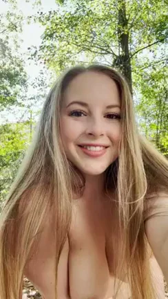Sexy and being silly outside