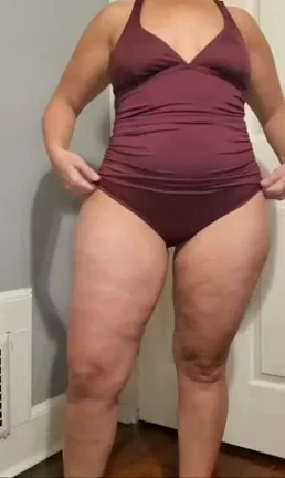 Poolside PAWG MILF's Bikini Tease: Stares Guaranteed!