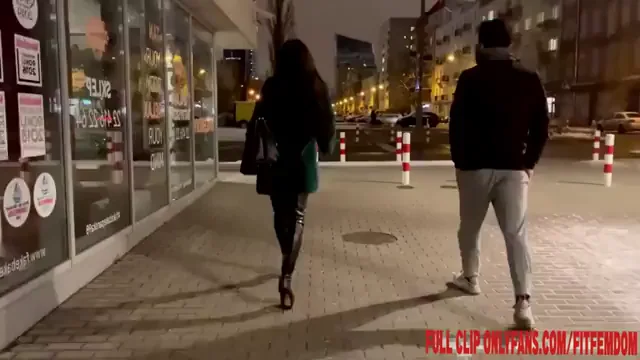 Picking up men on the street and ass fucking them on the back seat of her car whilst the chauffeur watches