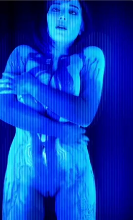 Tessa Fowler's Massive Tits in Hot Blue Glow 😍💦