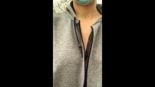 Hiking Slut Relieves Veiny Tit Pressure 😈🥛🌲