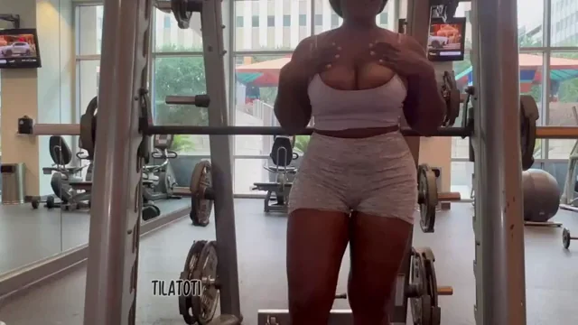 I felt a bit naughty at the gym