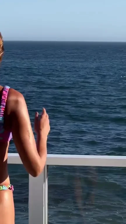 Endless Summer Booty Tease on the Balcony