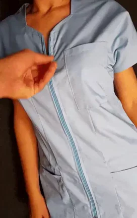 If you are a good patient, you can touch my boobs