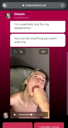 Stepsis Teases with Sloppy Deepthroat & Fucks Up Chat [Part 6]
