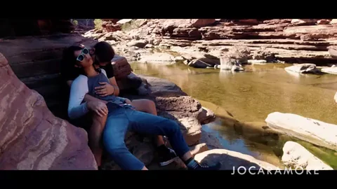 Getting my pussy rubbed while out on a hike.