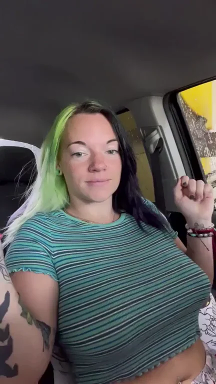 I heard they have cameras In The car wash, I hope they enjoyed the show [GIF]