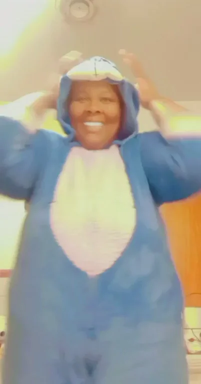 Eeyore's Naughty Side Unleashed: Ebony BBW Teases Massive Tits 🐻🍈🔥