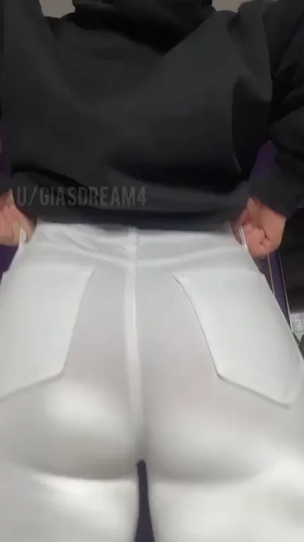 Does my ass look better in these jeans or out?