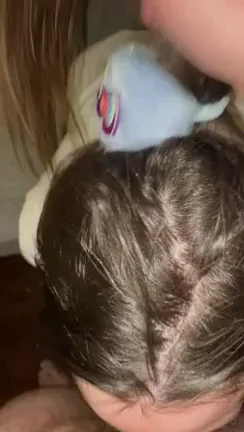 Daddy Yanks My Hair While I Slobber on His Thick Cock 🥵💦