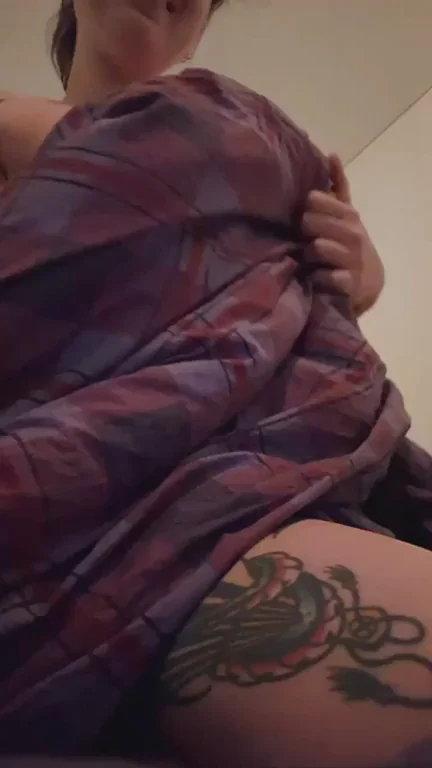 Torpedo Tits Tease: Check Out My Inked Curves
