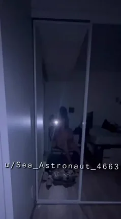 you like watching me bounce on hubby in the mirror?
