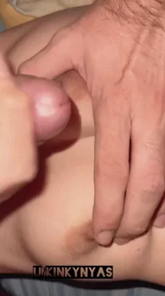 Desi Wife Makes Hubby Paint Her Tits with Thick Cumshot 💦🍆👅