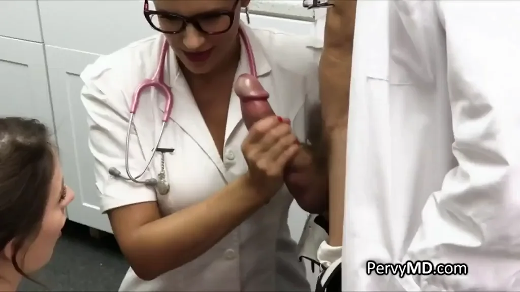 🔥 Naughty Nurse & Patient Slut Milk Doc's Fat Cock 💦🍆