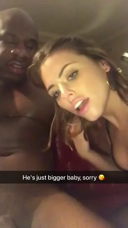 He's Just Bigger Baby, Sorry! 🍆💦 BBC Slut Snaps