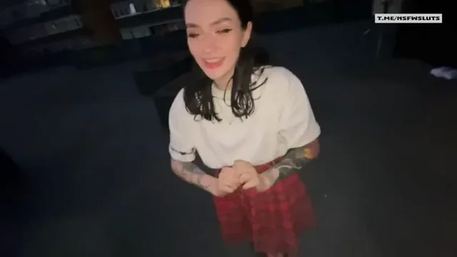 Young shameless whoresucking my dick outdoor