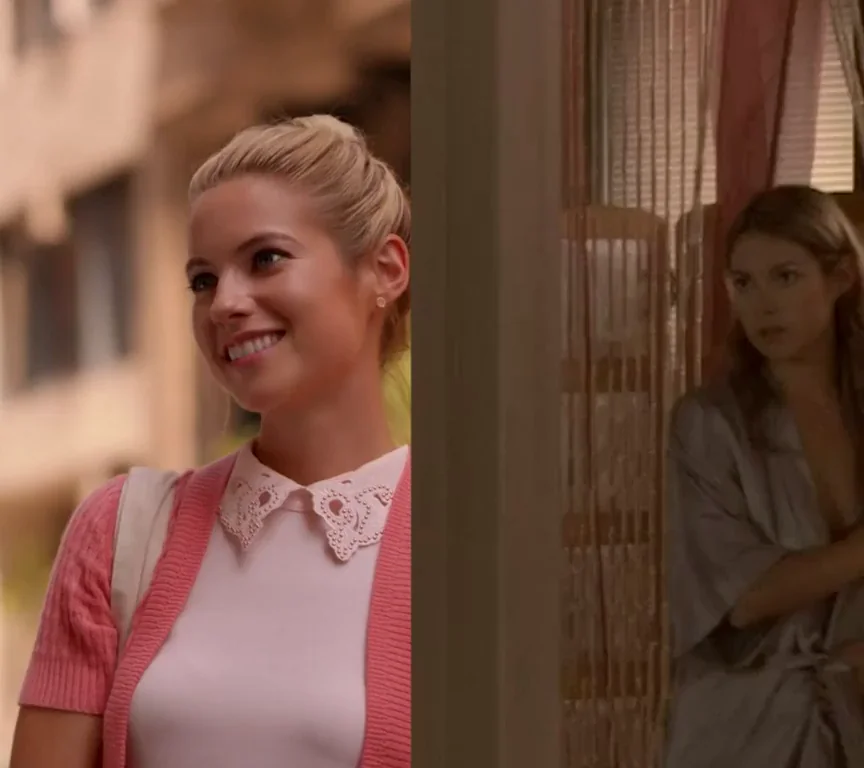 Laura Ramsey's Teasing Undress: Perky Tits Pop Out in Sultry Celeb Peek
