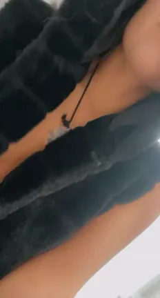 🛒 Pussy Dripping Wet Risking It All Shopping in Just a Fur Coat 😈