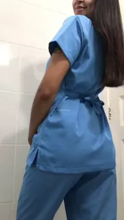 Petite Latina Nurse Begs for Cock After 12-Hour Shift 😈🍑💉