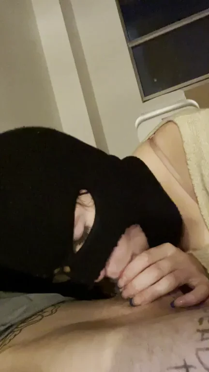 Sucks this big dick so nice