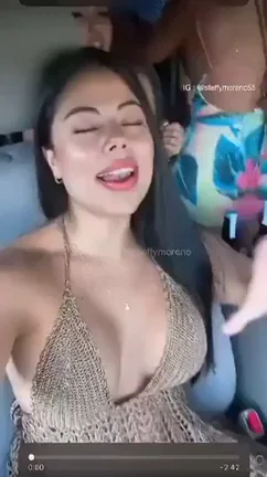 Hot Latinas flashing tits pt 1