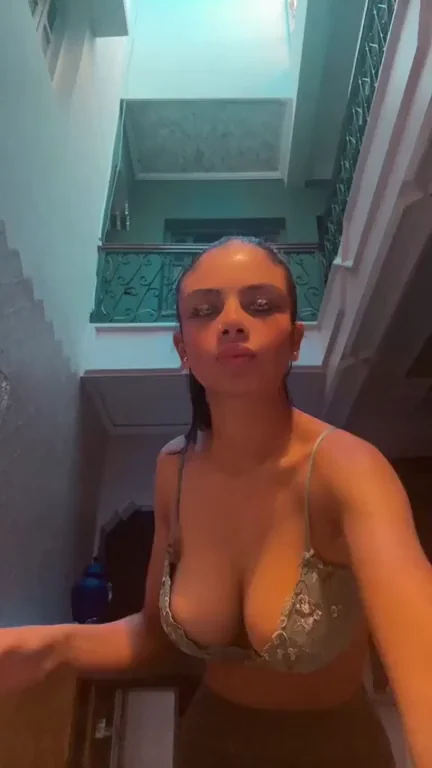 Yammy's Stairwell Titty Tease