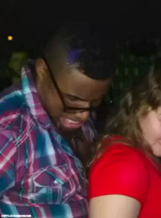 Slut Sucking BBCs Outside Club 😈🍆💦