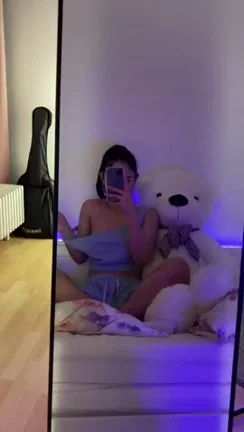 Mind If He Watches My Tits? 🐻💦🔥