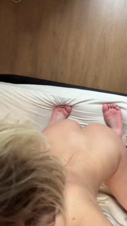 Barely Legal Blonde's Cumshot Target Challenge