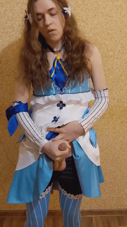 Would you let me paint your face with all that cum?