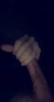 [M] Teasing my dick with an oil massage.