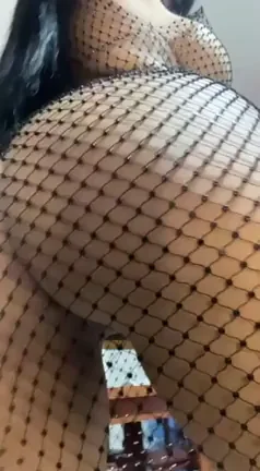 Net-Trapped Natural Titties: We Could Be Happy Tease