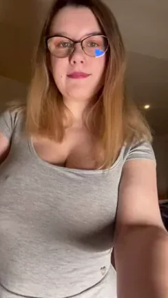 I hope my tits gets you hard today.