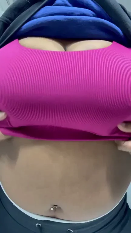 Watch my milkers bounce babe