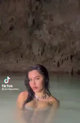 😍 Bigger Tits Than You Thought in Micro Bikini Hot Spring Tease 🔥