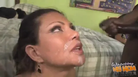 Unhappy Cum-Hating Slut 😤💦 Gets BBC Face-Fucked on Bed