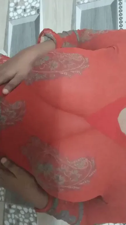 Saree Slut's Booty Call Tease: Massive Tits Begging for Action