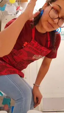 Work Apron Tease 🍑👩‍🍳 Panty Peel to Nude Ass Spread 🔥