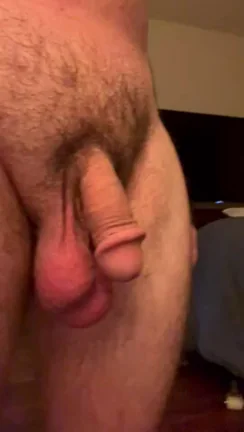 Big balls and cock flopping around [m]