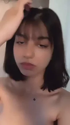 18yo Babe's Perky Perfect Tits 😍🍒 Do You Agree?