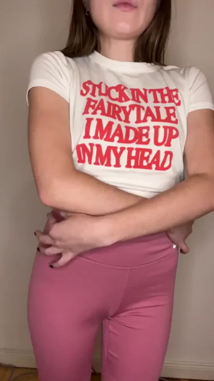 Brighten Your Day with My Perky Tits Tease GIF