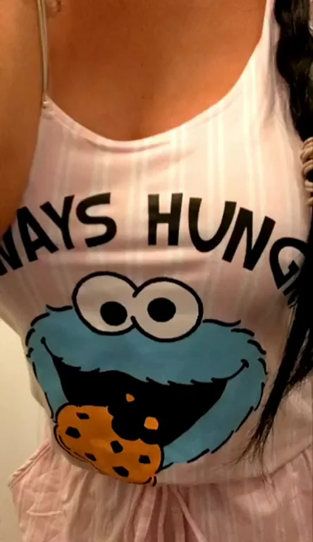 I'm always hungry.....for cock?