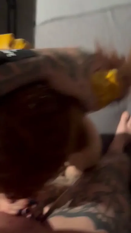 He grabbed my hair and fucked my face