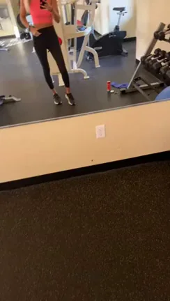 Acceptable to flash at the gym?