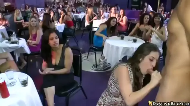 🔥 Dancing Bear Teen Sluts Swallow Massive Cumshots in Front of Crowd 😈💦